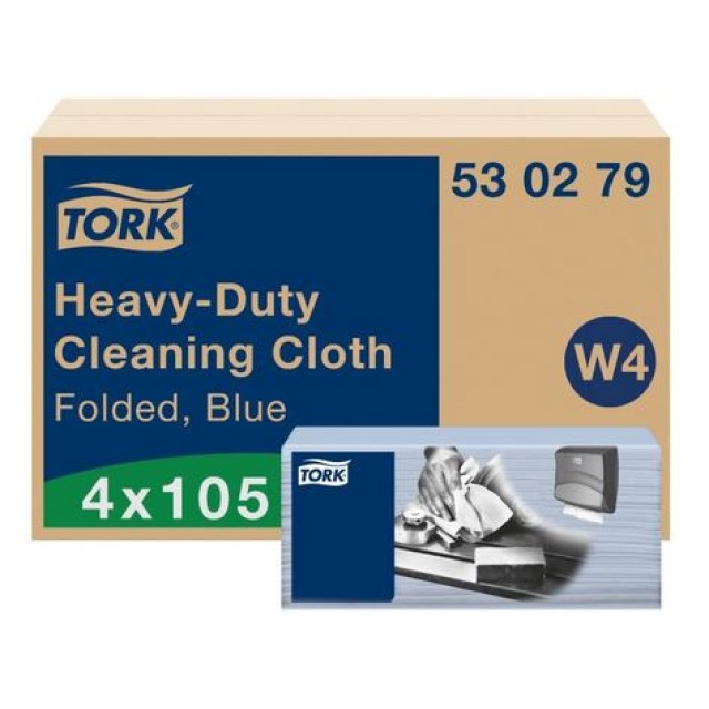 TORK Extra Starke Reinigungstücher 530 W4, Einzeltücher