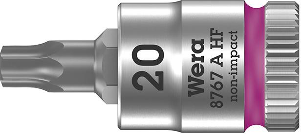 Schraubendrehereinsatz mit Haltefunktion 1/4" T20x28mm Wera