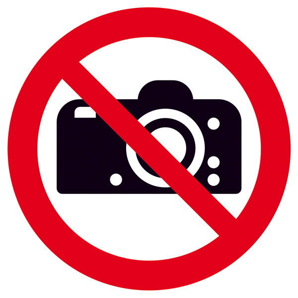 Fotografieren verboten