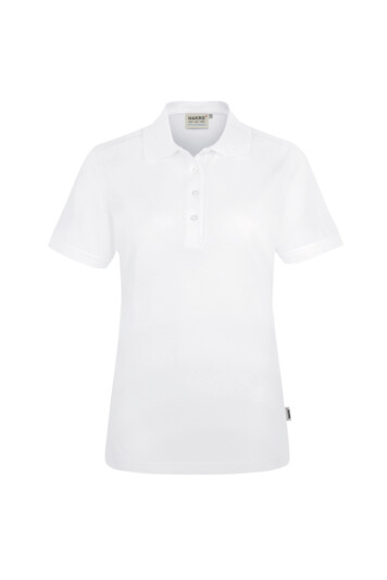 HAKRO Damen Poloshirt Mikralinar® PRO, hp weiß, L, 218