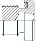 HD-Verschlussstopfen Innenskt. G 1/2, Stahl verzinkt VSTI 1/2