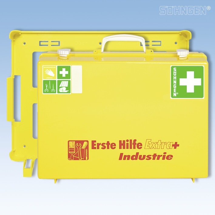 Erste-Hilfe-Koffer Extra+ Verwaltung,DIN13157,gelb