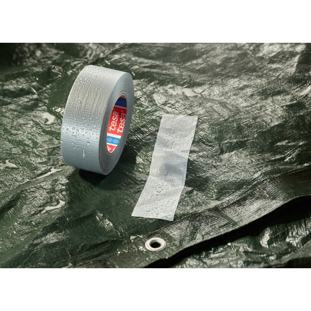 tesa® duct tape 60462-34, 38 mm : 50 m, silber, 30% Recyclinganteil