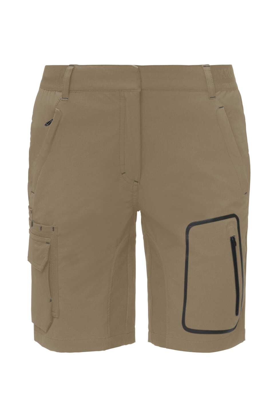 HAKRO Damen Activeshorts, khaki, XS, 727