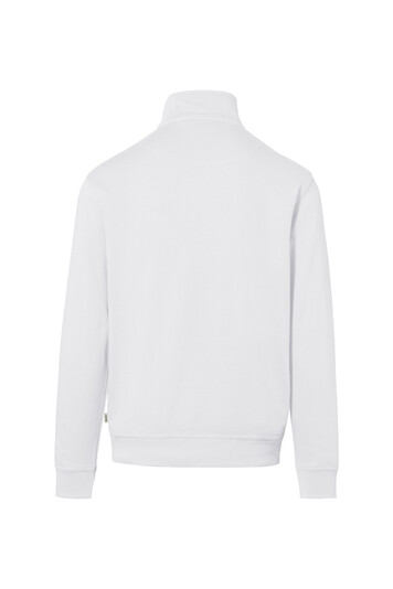 HAKRO Zip-Sweatshirt Premium, weiß, S, 451